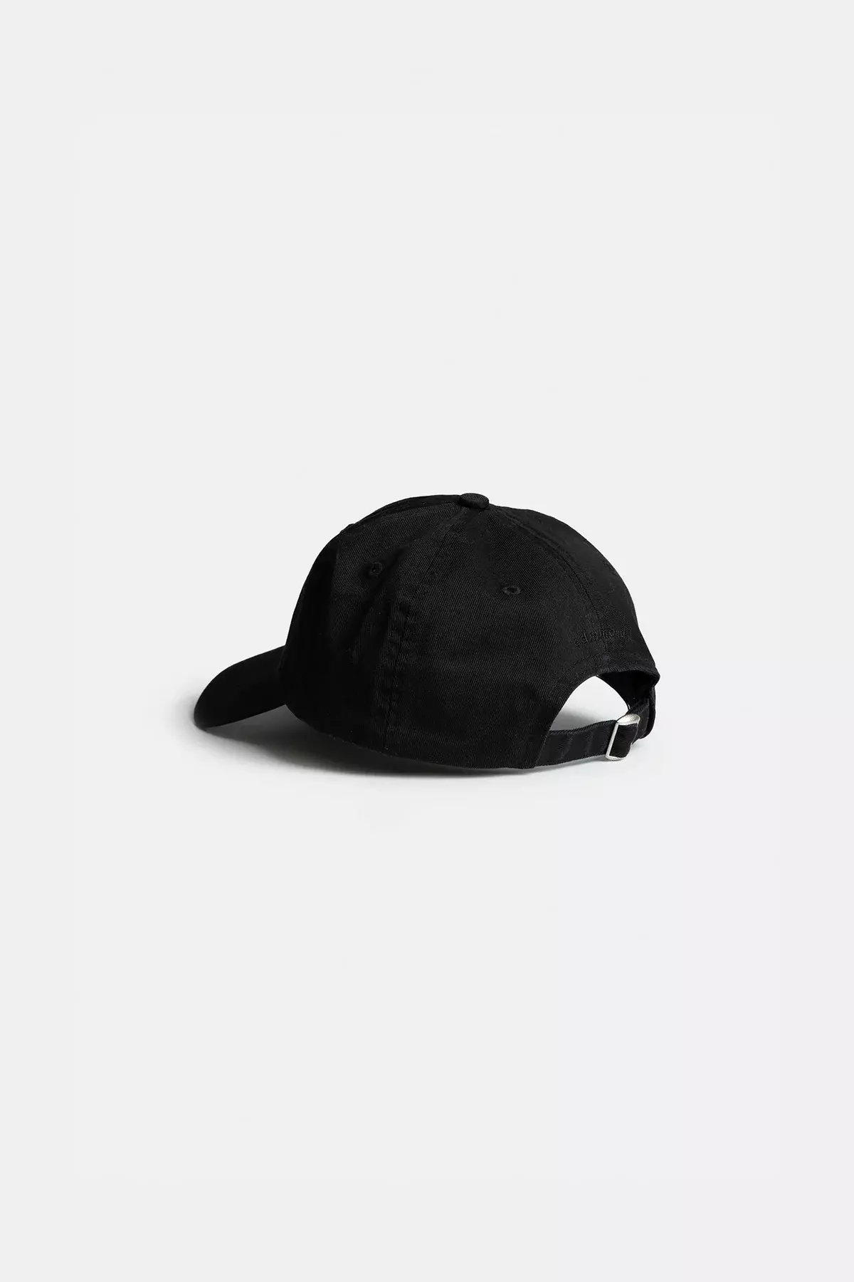Edmmond Studios Duck Plain Black Patch Cap schwarz
